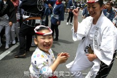 阿智村賞・平野昌子　「お祭り大好き」（東京都新橋）