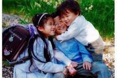 「春爛漫笑顔爛漫」服部将啓 「春爛漫笑顔爛漫」服部将啓