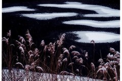 「冬の雪渓」唐澤聖 「冬の雪渓」唐澤聖