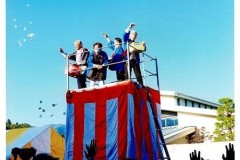 「餅まき」萩原清 「餅まき」萩原清